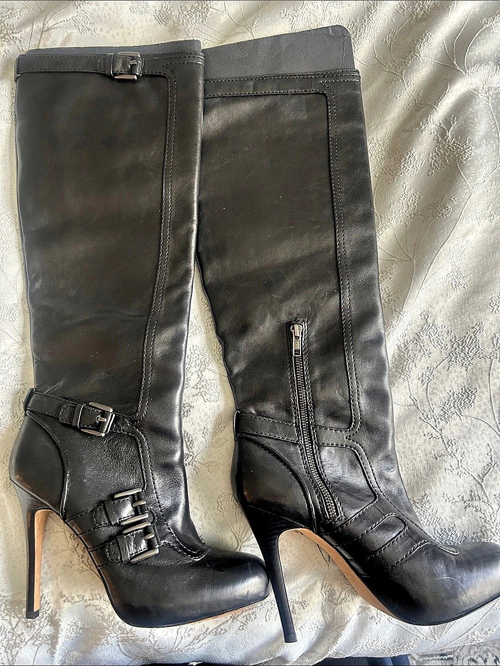 Coach Black Over-the-Knee Boots US 9 NWT